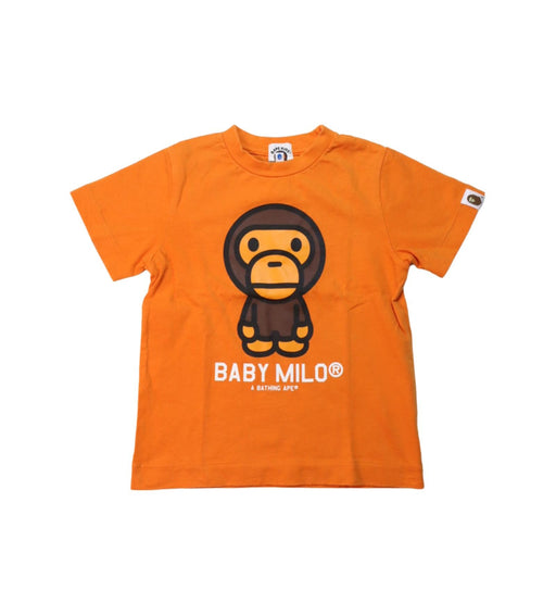 A Multicolour Short Sleeve T Shirts from BAPE KIDS in size 4T for girl. (Front View)