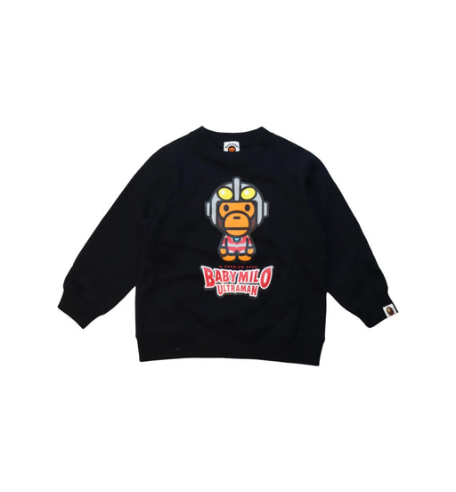 A Multicolour Crewneck Sweatshirts from BAPE KIDS in size 4T for boy. (Front View)