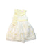 A Yellow Sleeveless Dresses from Nicholas & Bears in size 12-18M for girl. (Front View)