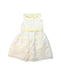 A Yellow Sleeveless Dresses from Nicholas & Bears in size 12-18M for girl. (Back View)