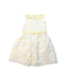 A Yellow Sleeveless Dresses from Nicholas & Bears in size 12-18M for girl. (Back View)