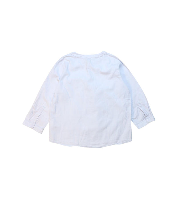 A Blue Long Sleeve Tops from COS in size 2T for boy. (Back View)
