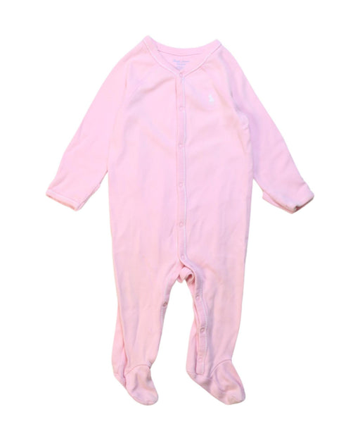 A Pink Onesies from Ralph Lauren in size 3-6M for girl. (Front View)