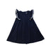 A Navy Short Sleeve Dresses from Ralph Lauren in size 12-18M for girl. (Front View)