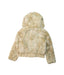 A Beige Lightweight Jackets from Juicy Couture in size 4T for girl. (Back View)