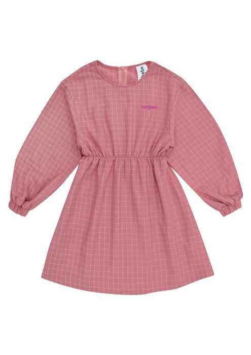 A Pink Long Sleeve Dresses from MiliMilu in size 2T for girl. (Front View)