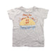 A White Short Sleeve T Shirts from Seed in size 3T for girl. (Front View)