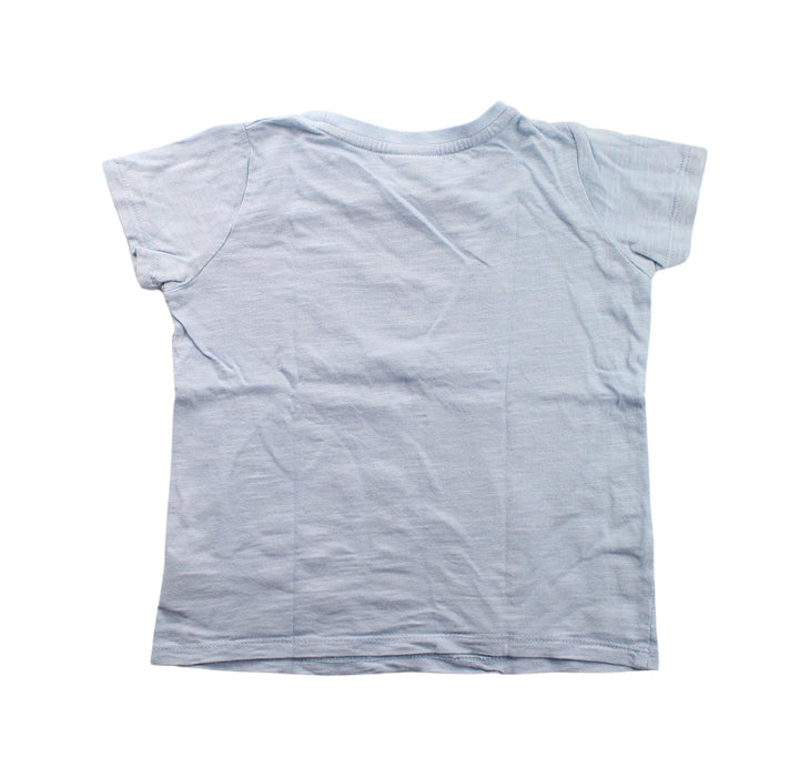 A Blue Short Sleeve T Shirts from Seed in size 3T for girl. (Back View)