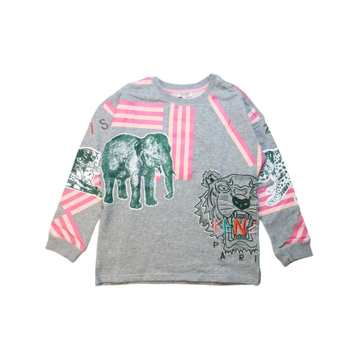 A Multicolour Crewneck Sweatshirts from Kenzo in size 11Y for boy. (Front View)