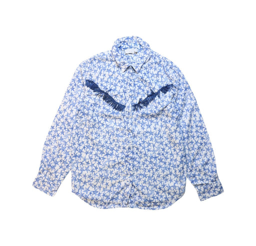 A Blue Long Sleeve Shirts from Stella McCartney in size 9Y for boy. (Front View)