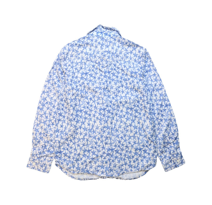 A Blue Long Sleeve Shirts from Stella McCartney in size 9Y for boy. (Back View)