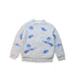 A Blue Zippered Sweatshirts from Stella McCartney in size 6T for boy. (Front View)