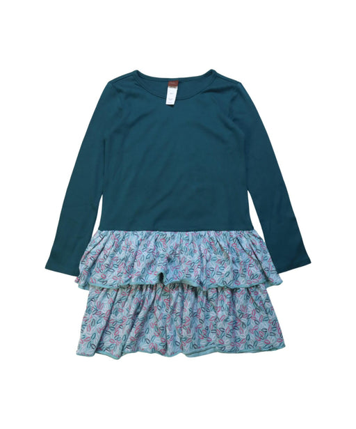 A Multicolour Long Sleeve Dresses from Tea in size 6T for girl. (Front View)