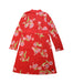 A Multicolour Long Sleeve Dresses from Tea in size 7Y for girl. (Back View)