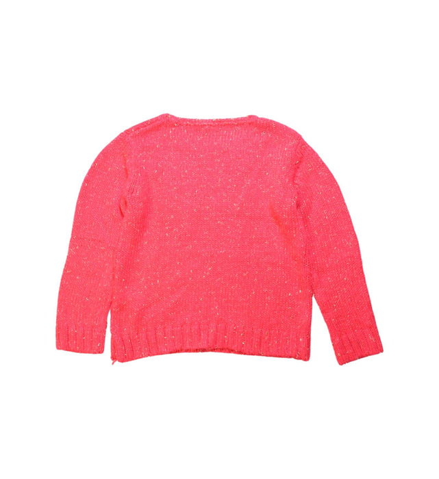 A Pink Knit Sweaters from Billieblush in size 6T for girl. (Back View)