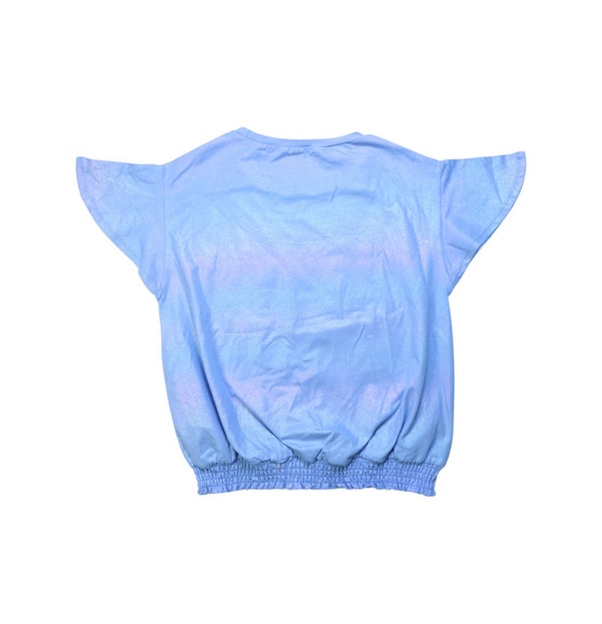 A Multicolour Short Sleeve Tops from Billieblush in size 12Y for girl. (Back View)