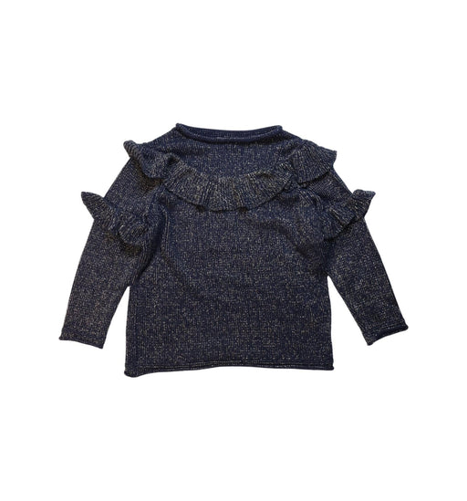 A Multicolour Knit Sweaters from Crewcuts in size 6T for girl. (Front View)