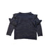 A Multicolour Knit Sweaters from Crewcuts in size 6T for girl. (Back View)