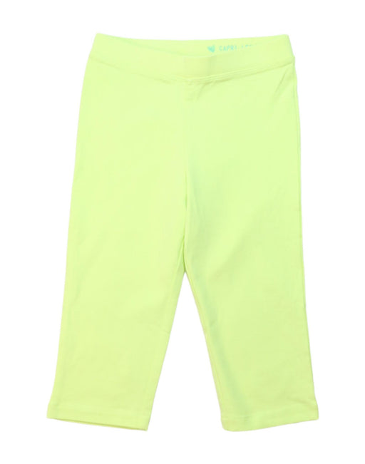 A Green Leggings from Crewcuts in size 6T for girl. (Front View)