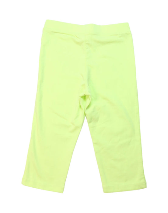 A Green Leggings from Crewcuts in size 6T for girl. (Back View)