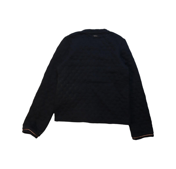A Black Lightweight Jackets from Catimini in size 10Y for girl. (Back View)