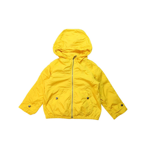 A Yellow Lightweight Jackets from Burberry in size 12-18M for neutral. (Front View)