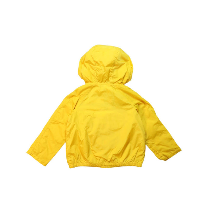 A Yellow Lightweight Jackets from Burberry in size 12-18M for neutral. (Back View)