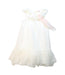 A White Sleeveless Dresses from Nicholas & Bears in size 8Y for girl. (Front View)