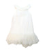 A White Sleeveless Dresses from Nicholas & Bears in size 8Y for girl. (Back View)