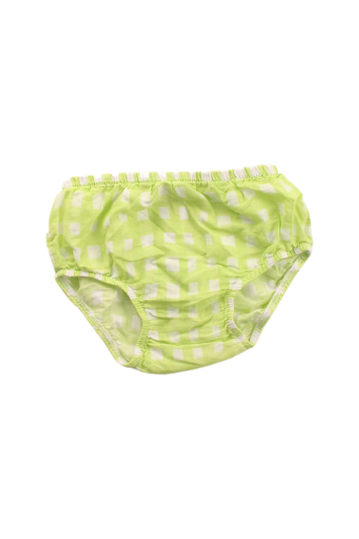 A Green Bloomers from Mayoral in size 6-12M for girl. (Front View)