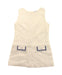A White Sleeveless Dresses from Chicco in size 2T for girl. (Front View)