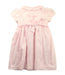 A Pink Short Sleeve Dresses from Sarah Louise in size 2T for girl. (Back View)