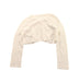 A White Cardigans from Jacadi in size 12-18M for girl. (Back View)
