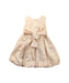 A Gold Sleeveless Dresses from Pippa & Julie in size 2T for girl. (Back View)