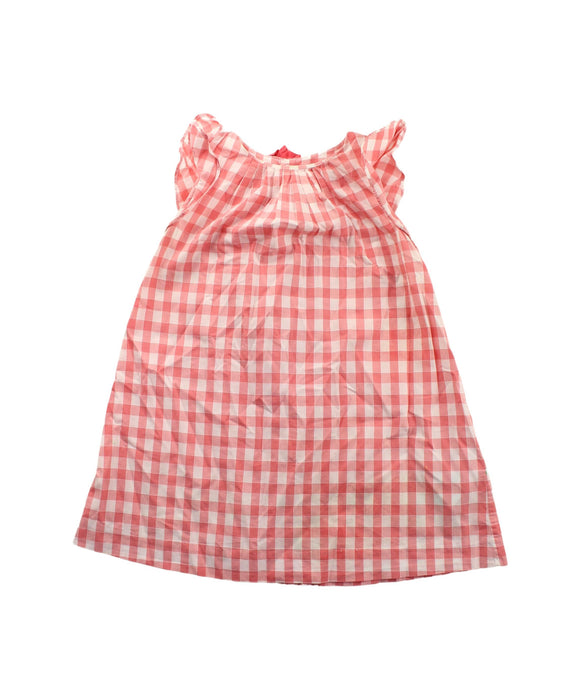 A Pink Short Sleeve Dresses from Jacadi in size 18-24M for girl. (Front View)