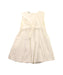 A White Sleeveless Dresses from Patrizia Pepe in size 2T for girl. (Back View)