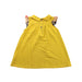 A Yellow Short Sleeve Dresses from Burberry in size 12-18M for girl. (Back View)