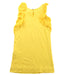 A Yellow Short Sleeve Dresses from Chloe in size 3T for girl. (Back View)