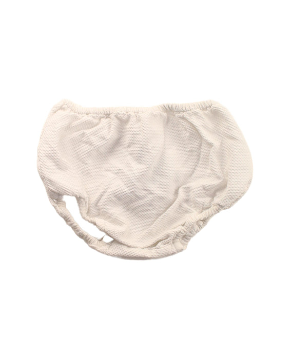 A White Bloomers from Jacadi in size 12-18M for girl. (Front View)