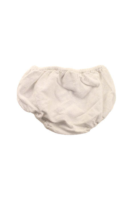 A White Bloomers from Jacadi in size 12-18M for girl. (Back View)