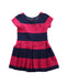 A Blue Short Sleeve Dresses from Polo Ralph Lauren in size 2T for girl. (Front View)