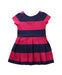A Blue Short Sleeve Dresses from Polo Ralph Lauren in size 2T for girl. (Back View)