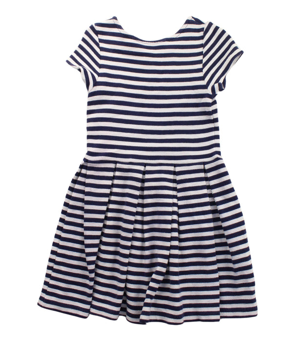 A Blue Short Sleeve Dresses from Polo Ralph Lauren in size 4T for girl. (Back View)