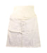 A White Short Skirts from Seraphine in size M for maternity. (Front View)