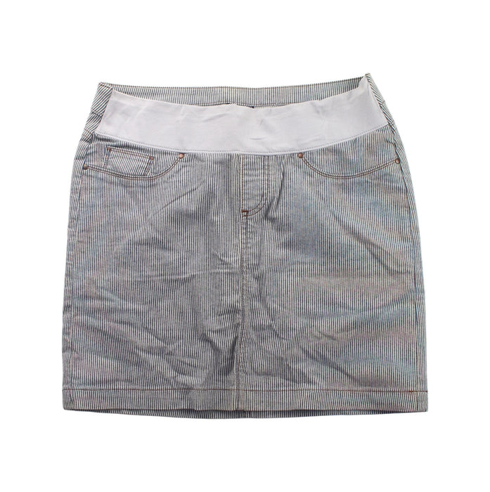 A Black Short Skirts from Seraphine in size S for maternity. (Front View)