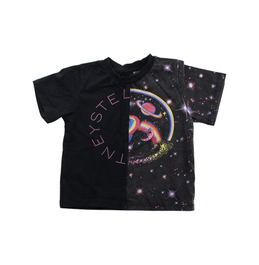 A Black Short Sleeve T Shirts from Stella McCartney in size 2T for boy. (Front View)