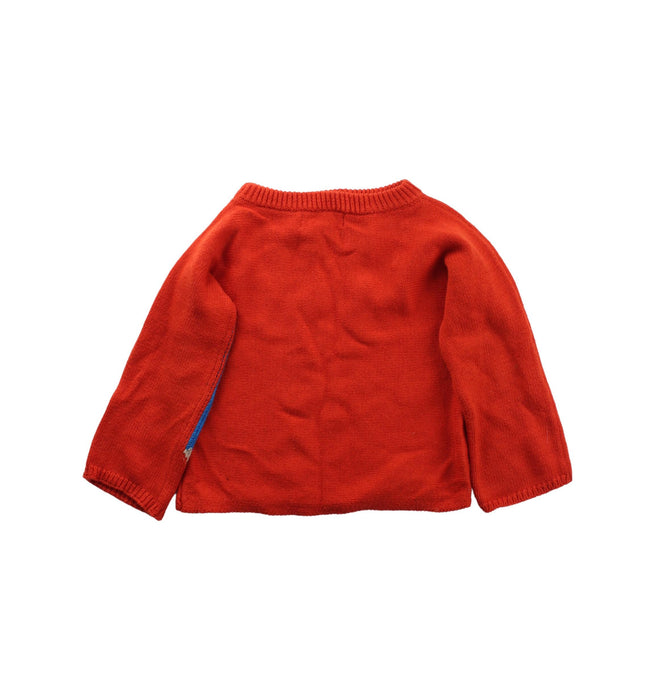 A Red Knit Sweaters from Stella McCartney in size 2T for boy. (Back View)
