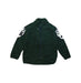A Green Lightweight Jackets from Molo in size 4T for boy. (Front View)