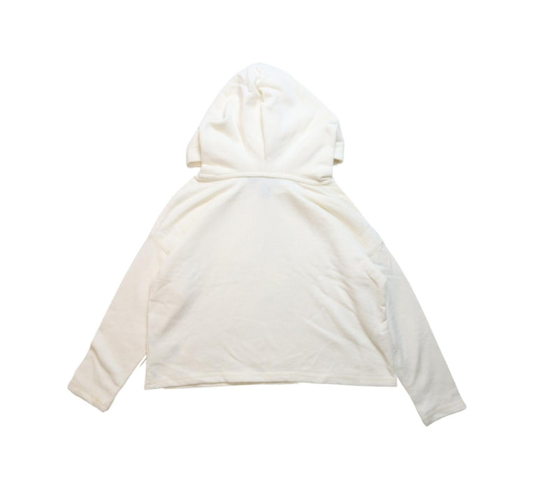 A Ivory Hooded Sweatshirts from Polo Ralph Lauren in size 5T for neutral. (Back View)