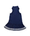 A Navy Sleeveless Dresses from Polo Ralph Lauren in size 4T for girl. (Back View)